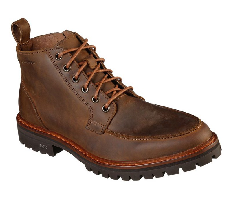 Skechers Syracuse - Drifter - Mens Boots Brown [AU-KT1003]